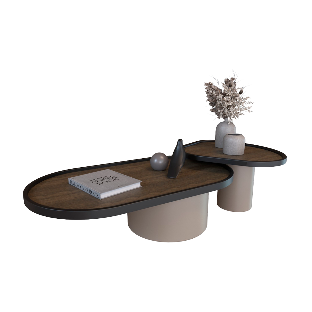 Mesa de centro Set Kaia y Koi